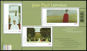 Canada sc#2068 Art Canada: Jean-Paul Lemieux Souvenir-Sheet, Mint-NH - Picture 1 of 2