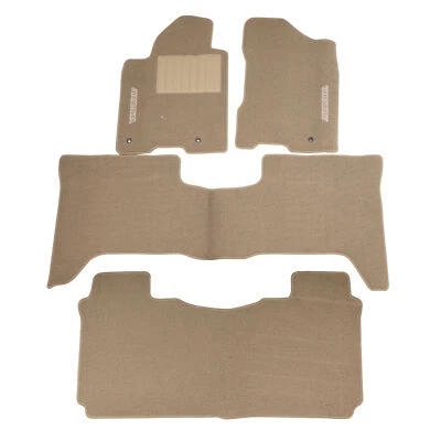 OEM 2008-15 Nissan Armada Carpeted Almond Floor Mats 4 Pieces NEW 999E22-UH10BE - Image 1 of 3