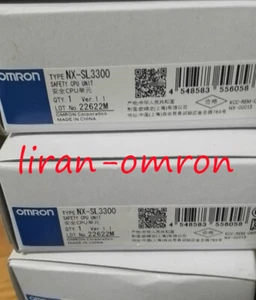 1PCS NEW OMRON NX-SL3300 CPU Unit NXSL3300 Shipping DHL/FedEX - Picture 1 of 1