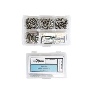 JATO Edelstahl Schraubensatz über 265 Teile mit Hobbybox neu metrisch  - Bild 1 von 4