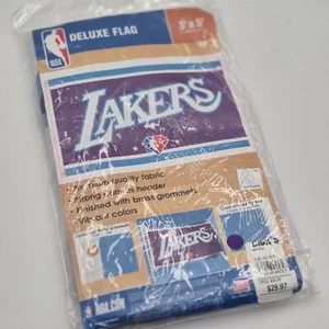 WinCraft Los Angeles Lakers City Edition One-Sided Deluxe Flag 3' X 5' 2024/25 - Picture 1 of 5