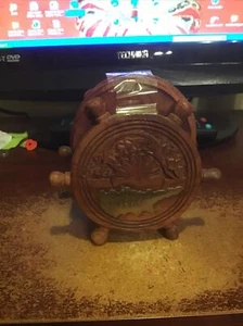 MADERA 6 ALFOMBRILLAS MONTAÑA MARRÓN Y ENVÍO SOPORTE VOLANTE CUMPLEAÑOS NAVIDAD - Imagen 1 de 2