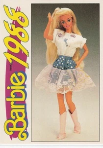 1991 Action/Panini Another First para Barbie 1988 #158 The Jeans Look Fashions 2 - Imagen 1 de 2