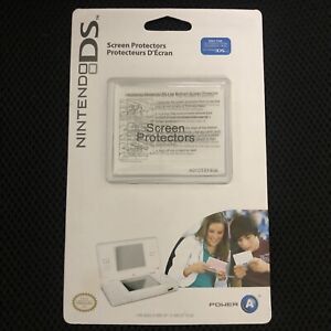 Nintendo DS Lite Screen Protectors (Power A) NEW!! Fast Shipping!