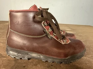 VASQUE GORE-TEX STIVALI DA TREKKING IN PELLE MARRONE DA UOMO TAGLIA 8 M VINTAGE - Foto 1 di 11