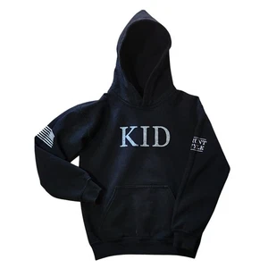 Grunt Style Youth Kid Hoodie Boys Small Black Sweatshirt - Picture 1 of 6