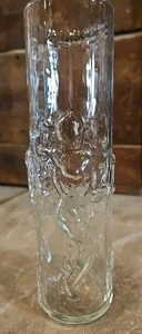 Libbey L'Homme Nude Hunk Highball Beer Vase Muscle Body Builder 8.75" Barware - Picture 1 of 6
