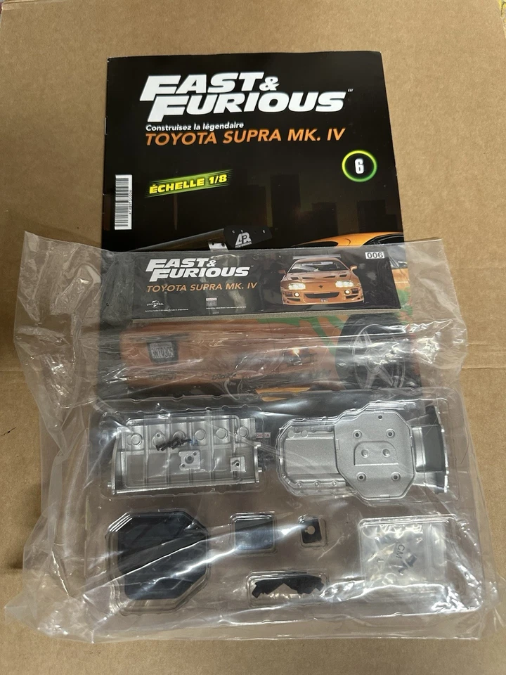Toyota Supra Bryan Fast And Furious 1/8 Altaya Numero 6 - Immagine 1 di 1