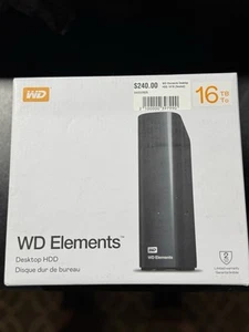 WD Elements Desktop HDD 16TB - Afbeelding 1 van 6