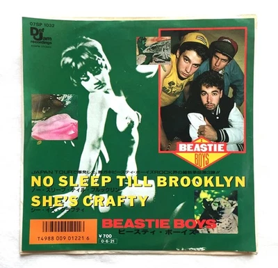 Beastie boys No sleep till Brooklyn 7" vinyl Japan edition 1986 Rare! Def Jam - Image 1 of 4