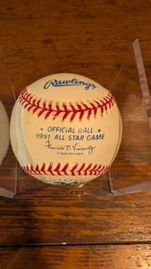Official 1991 All Star Game Ball Toronto MLB Authenticated - Picture 1 of 2