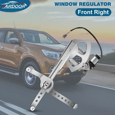 For 1988-2000 Chevrolet GMC C3500 Power Window Regulator with Motor Front Right - Image 1 of 4