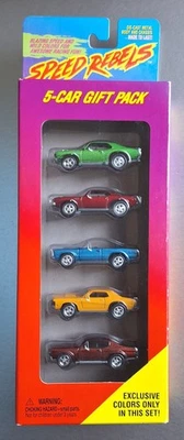 Johnny Lightning VERY RARE MINT ©1998 Speed Rebels Experimental 5-car Gift Pack - Image 1 of 4