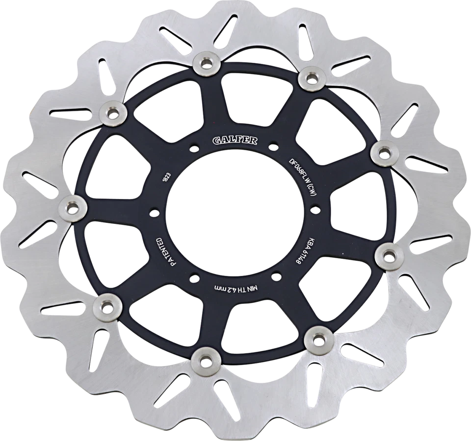 GALFER DF068CW Front Rotor 00-06 	Honda 	RVT1000R RC51 - Image 1 of 1