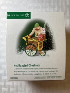 Department 56 Hot Roasted Chestnuts Christmas In City Serie 56.58983 Retired - Bild 1 von 3