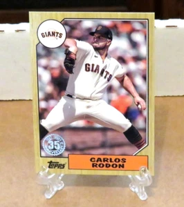 Carlos Rodon San Francisco Giants 2022 Topps 35th Anniversary Card Number 40 - Picture 1 of 1