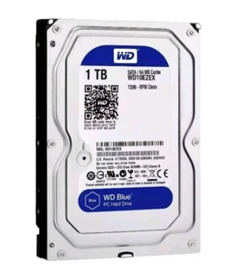 Western Digital Blue Desktop HDD 1TB 3.5" WD10EZEX Internal HDD SATA #Y804 - Picture 1 of 3