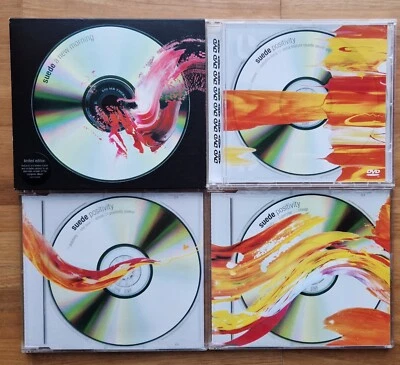 Suede ‎| a new morning Slipcase CD + 3× POSITIVITY EP DVD Single Mulitmedia 2002 - Bild 1 von 3