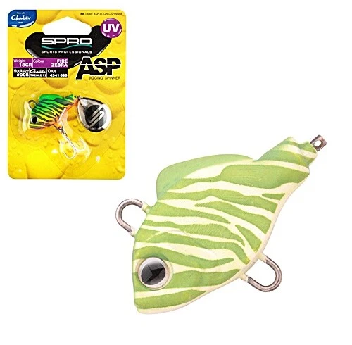 Spro ASP Jigging Spinner UV Firefly 28g - Bild 1 von 1