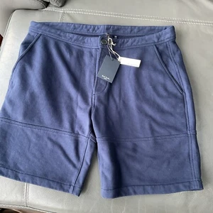 PAUL SMITH ORGANIC COTTON 4 POCKETS SWEAT SHORTS BNWT SZ-L ( 36/38”) - Picture 1 of 5