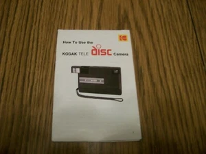 HOW TO USE THE KODAK TELE DISC CAMERA 1985 - Picture 1 of 3