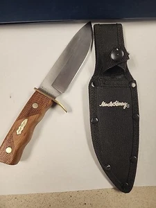 SCHRADE UNCLE HENRY LIMITED EDITION SCPROM-16-13 FIXED BLADE KNIFE w/ HOLDER - Picture 1 of 15