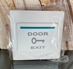 (2) Pulsante di uscita porta DC12V pulsante di sicurezza per sistema di controllo accessi porta - Foto 1 di 5