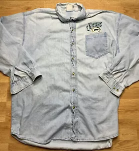 Green Bay Packers Dynasty Legends Button Up XL Size Long Sleeve Shirt - Picture 1 of 11