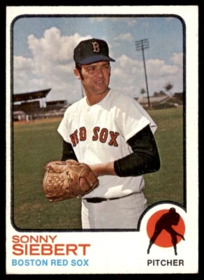1973 Topps' Sonny Siebert B Baseball Cards #14 - Image 1 of 2