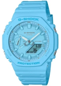 😃Casio G-Shock Reloj Pulsera Hombre GA-2100-2A2ER Resina Azul-Mineral-20Bar🌞 - Imagen 1 de 8