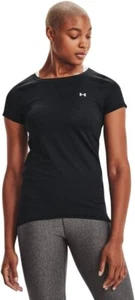 NEW Women's Black Under Armour HeatGear Training Shirt Size XLarge MSRP $30.00 - Picture 1 of 7