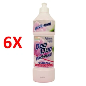 6 X Deo Due Bodenreiniger Liquigel Floral 750 Ml - Bild 1 von 1