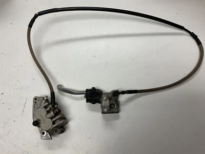 Honda CR125 CR250 CR250R 1999 99 montaje de freno delantero pinza cilindro maestro Foto 1 de 4