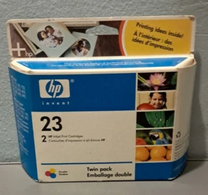 PACK DE 2 CARTUCHOS IMPRESORA HP TRICOLOR 23 UG14 - Imagen 1 de 2