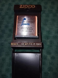 Zippo New in Case Advertising Creative Foam Michigan Pocket Tape Measure - Picture 1 of 2