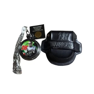 #18 Bobby LaBonte Franklin Mint Pocket Watch with Belt Case. Needs a Battery - Picture 1 of 8