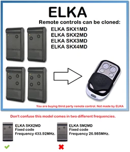 Elka SKX1MD,SKX2MD,SKX3MD,SKX4MD Telecomando Duplicatore 433.92MHz - Bild 1 von 12