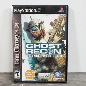 GHOST RECON ADVANCED WARFIGHTER 2006 SONY PS2 TESTED COMPLETE W/ BONUS DISC - Picture 1 of 6