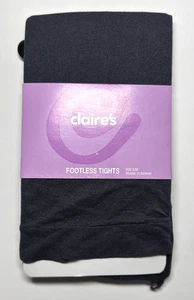 FFBOT Gray stockings Footless Tights S/m Claire’s - Picture 1 of 2