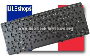 Clavier Français Original Pour HP EliteBook 2560P 2570P Avec Trackpoint - Imagen 1 de 2