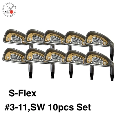 Honma Twin Marks Memorial 2000 Pro 2 Iron Club Set 3-11,SW 10pcs 2Star S-Flex  - Image 1 of 4