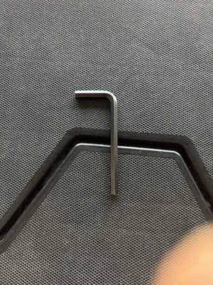 5mm CR-V Hex Key Allen Wrench – L-Shaped Chrome Vanadium Steel Tool - Image 1 of 2