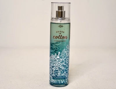 Bruma de fragancia Bath & Body Works algodón transparente y limonada 8 OZ 95 % Foto 1 de 4
