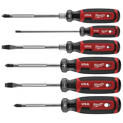 Milwaukee Tool Mt200-6 6Pc Cushion Grip Screwdriver Set (Usa) - Image 1 of 4