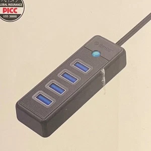 ORICO 4-Port USB 3.0 Hub Portable High Speed Data Transfer Compact Mini Adapter - Picture 1 of 7