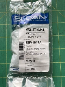 SLOAN EBV1017A Griffset - Chrom Metall Griffkappe Kit - Optima Plus - Bild 1 von 2