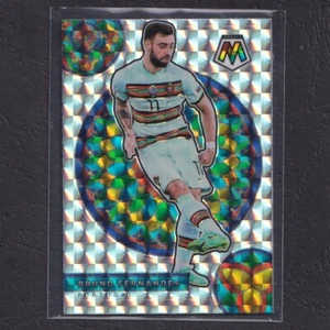 2021/22 Panini Mosaic Road to World Cup - Bruno Fernandes Stained Glass Portugal - Picture 1 of 2
