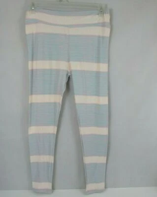 New LuLaRoe Tall & Curvy Leggings With Pink, Purple, & Yellow Pastel Stripes Foto 1 de 4