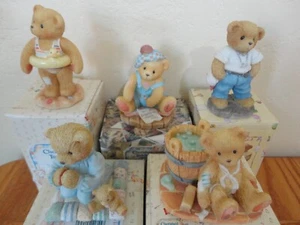 Lote de 5 peluches apreciados NIÑOS Jerry Patrick Joshua Kyle Giacomo Jake Bearcino - Imagen 1 de 12