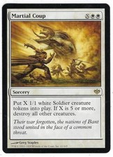 1x Martial Coup NM MTG Conflux
